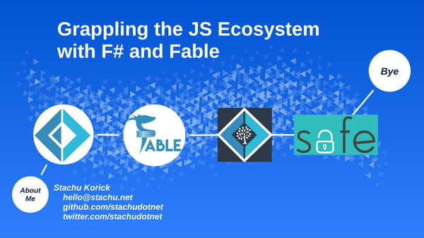 F# + Fable Talk Notes